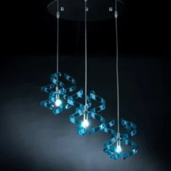 Astro lampadario tre luci