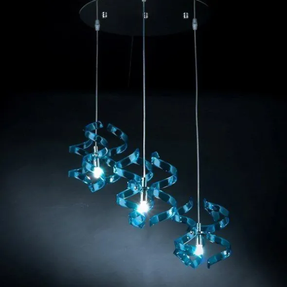 Astro lampadario tre luci