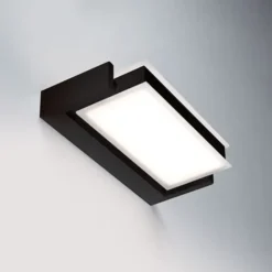 Axella applique luce orientabile rettangolare