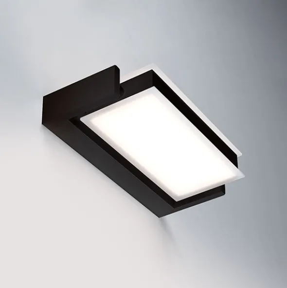 Axella applique luce orientabile rettangolare