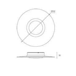 Big Bang applique di design a LED