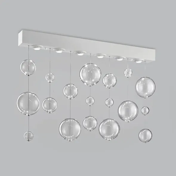 Bolero plafoniera elegante 18 sfere