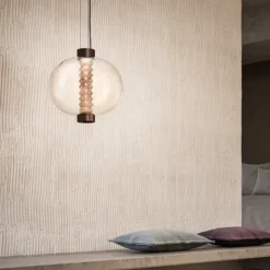 Bolha lampada a sospensione a sfera