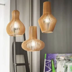Citrus lampada a sospensione in legno
