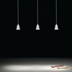 Clòche lampadario a sospensione singola