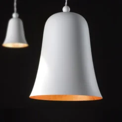 Clòche lampadario a sospensione singola