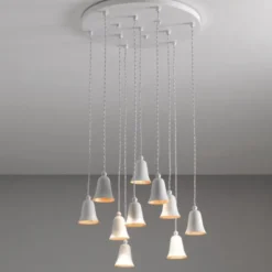 Clòche lampadario medium