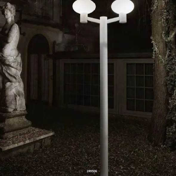 Clio lampada da terra due luci da esterno