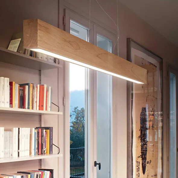 Craft lampada a sospensione in legno