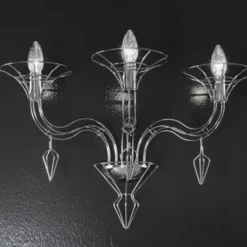 Dedalo applique 3 luci stile veneziano