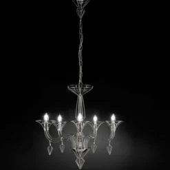 Dedalo sospensione 5 luci stile veneziano