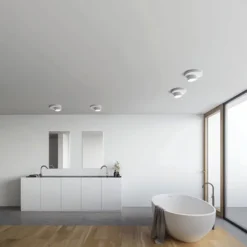 Demetra lampada da soffitto in gesso