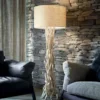 Driftwood piantana in legno naturale