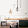 Ebe+Adone lampada a sospensione 4 luci
