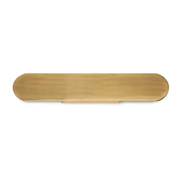 Echo applique moderna ottone