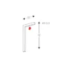 Edge applique di design a LED