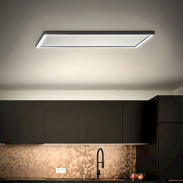 Edge plafoniera di design a LED