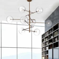 Estro lampadario in brunito