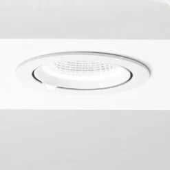 Faretto da incasso regolabile bianco