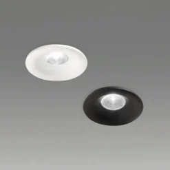 Faretto incasso bianco/nero Gea Led