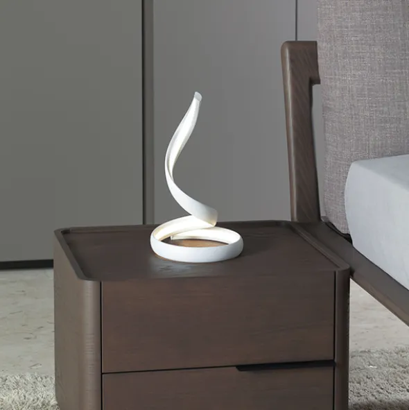 Flame lampada da tavolo moderna