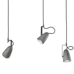 Forata 1 luce sospensione direzionabile