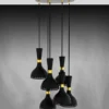 Imbuto lampadario a 6 luci