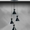 Lei lampadario vintage 4 luci