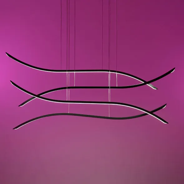 Lil wave lampadario a led