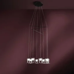 Maryon lampada a sospensione 8 luci