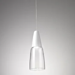 Merlino sospensione bianco