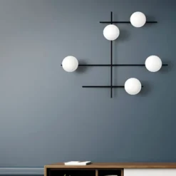 Mikado applique/plafoniera 5 luci