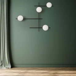 Mikado applique/plafoniera 4 luci