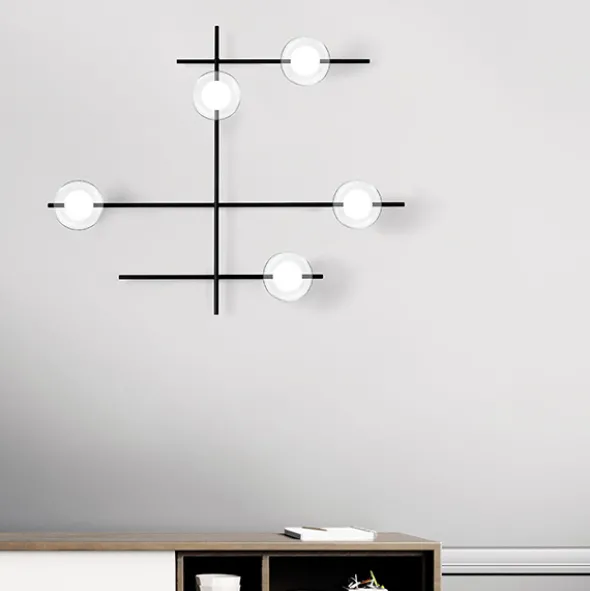 Mikado lampada parete/soffitto 5 luci