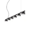 Minor lampada a sospensione lineare 6 luci