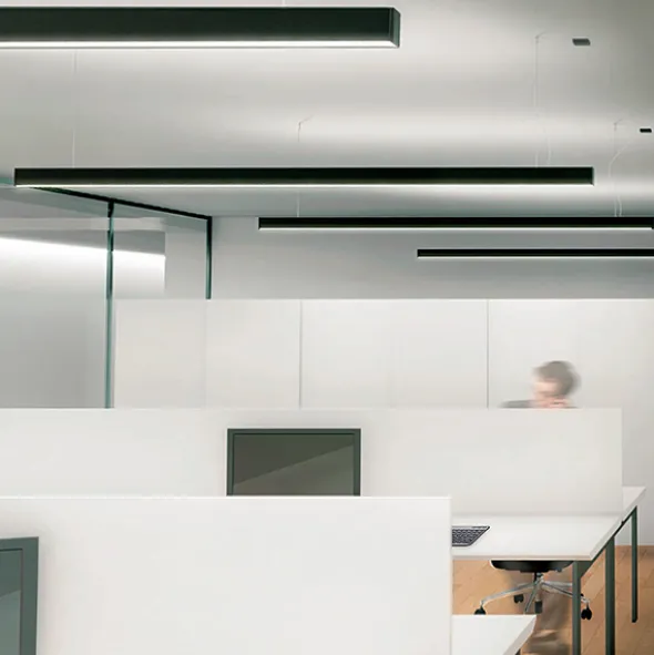Mirò sospensione lineare a LED extra-long