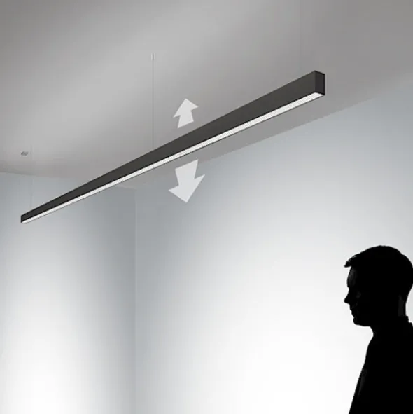 Mirò sospensione lineare a LED