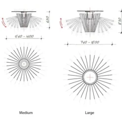 Moves lampada da soffitto