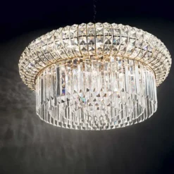 Nabucco lampadario in cristallo