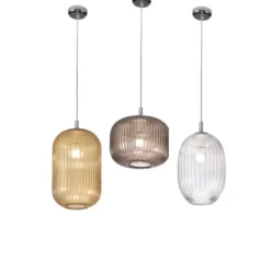 Nest lampada a sospensione in vetro