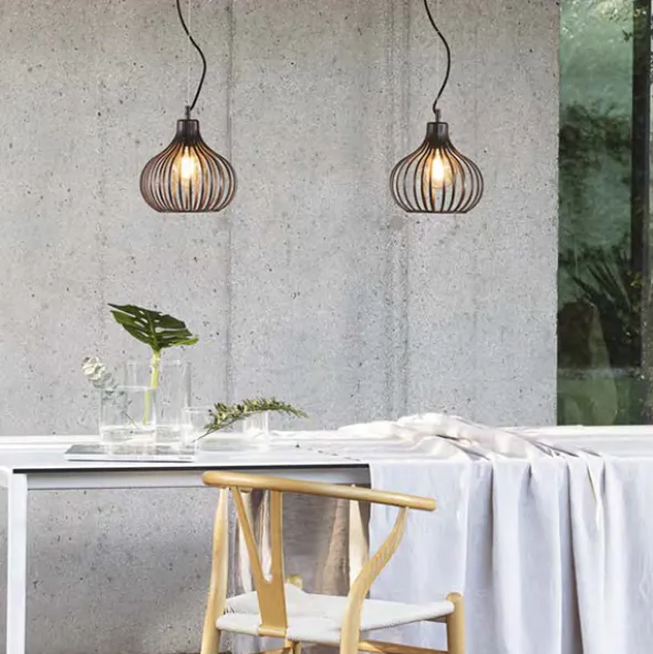 Onion lampada a sospensione vintage