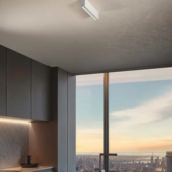 Plafoniera 5 e 10 luci Gea Led