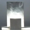 Reflex acciaio lampada da tavolo
