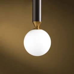 Seventy sospensione a sfera 1 luce