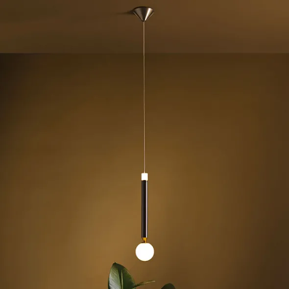 Seventy sospensione a sfera 1 luce