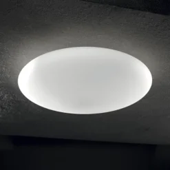 Smarties bianco plafoniera minimal