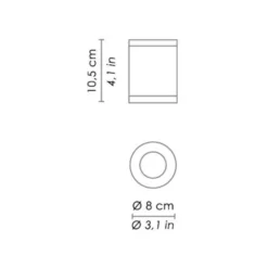 Sole plafoniera a LED tonda
