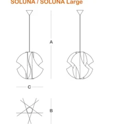 Soluna lampada a sospensione