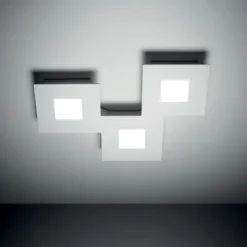 Squares plafoniera di design 3 luci