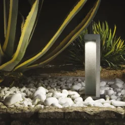 Titano lampada da terra da esterno